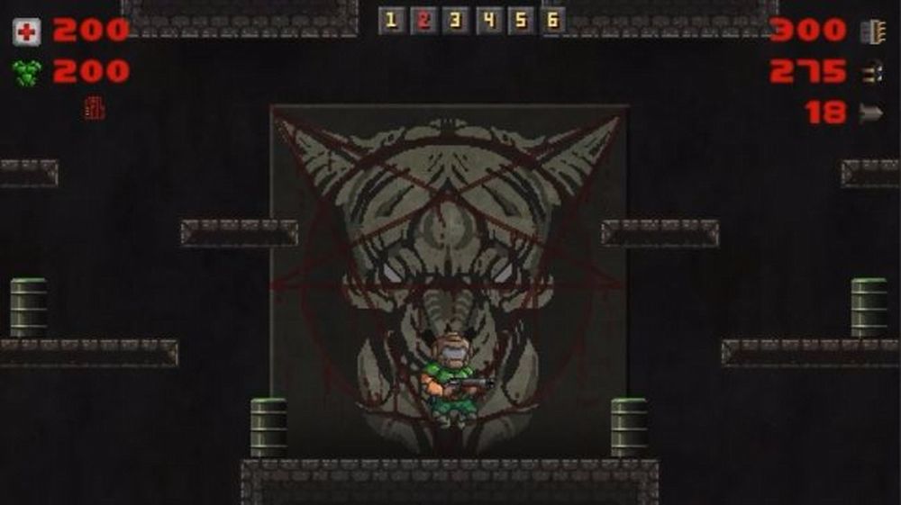 Ecco MiniDOOM, un tributo in 2D allo shooter di Id Software.jpg Ecco MiniDOOM, un tributo in 2D allo shooter di Id Software.jpg